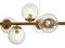 Подвесная люстра Indigo Cocoon 11008/9P Brass V000123