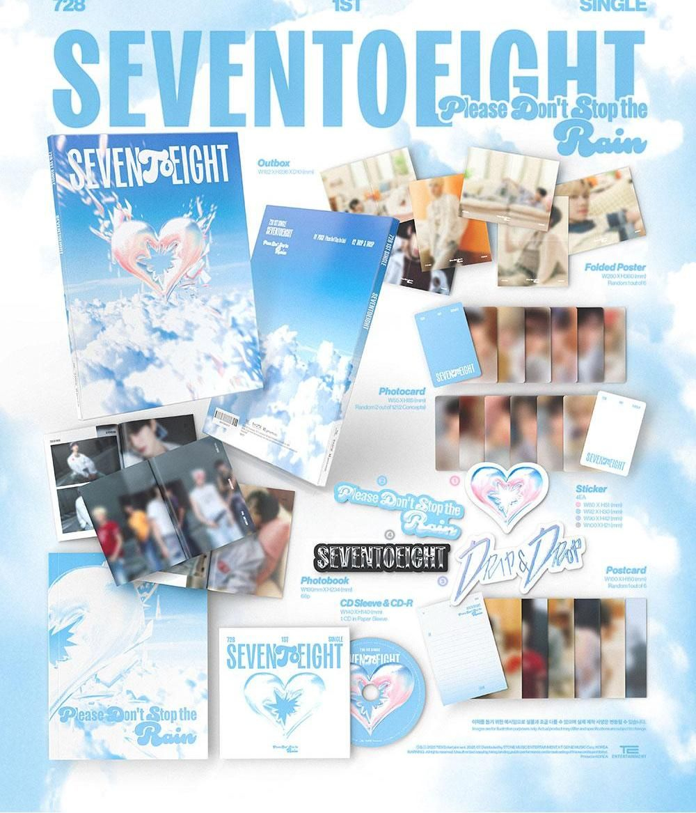 Альбом SEVENTOEIGHT - SEVENTOEIGHT 1st Single Album RANDOM Version