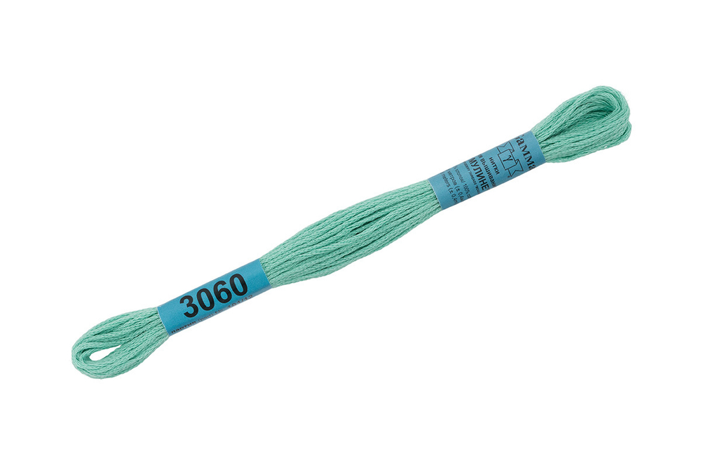 Мулине "Gamma", 100% хлопок, 8 м, №3060