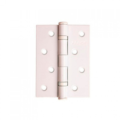 Петля АЛЛЮР 2543 2BB-FHP врезная 101х76 WW белая