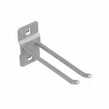 Крючок двойной (L=100 мм, B=15 мм) Home Space, цвета разные