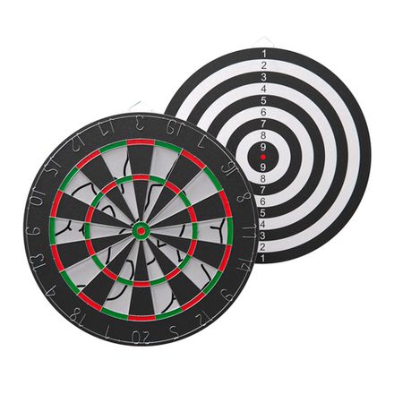 Дартс DFC METAL двусторонний 45 см, 6 дротиков