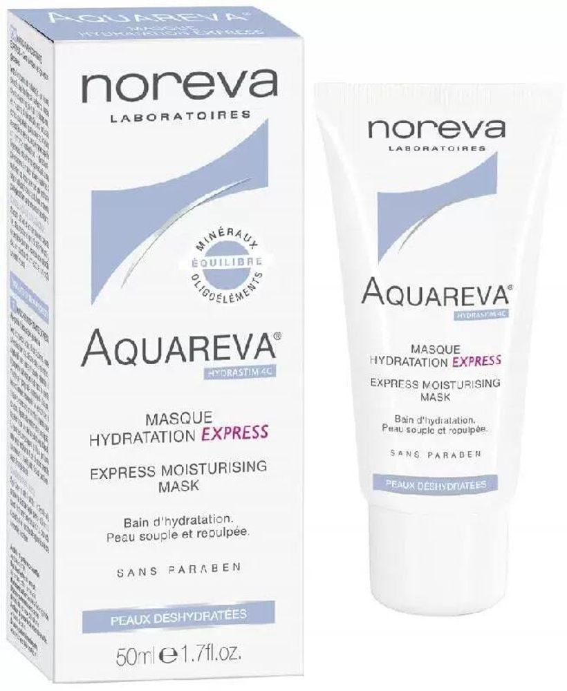 Норева Акварева Увлажняющая экспресс-маска Noreva Aquareva Express moisturising mask 50 мл