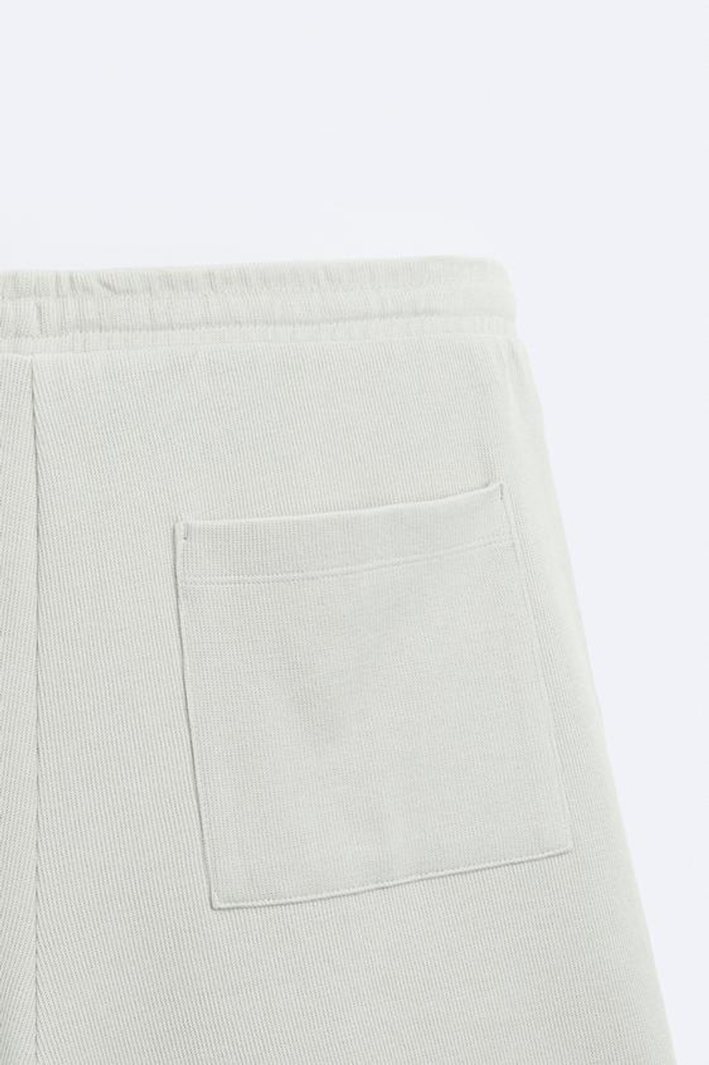 ZARA ШОРТЫ SOFT В РУБЧИК, ГОЛУБОЙ