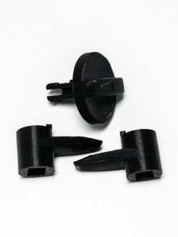 Замок (ручка и крючок) для лючка задней двери Pajero 4 V90 V80 черный