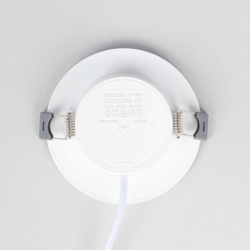 Встраиваемый светодиодный светильник Citilux Галс CLD5505N