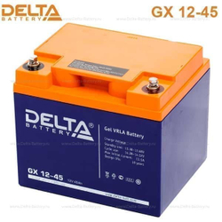 Аккумуляторная батарея Delta GX 12-45 (12V / 45Ah)