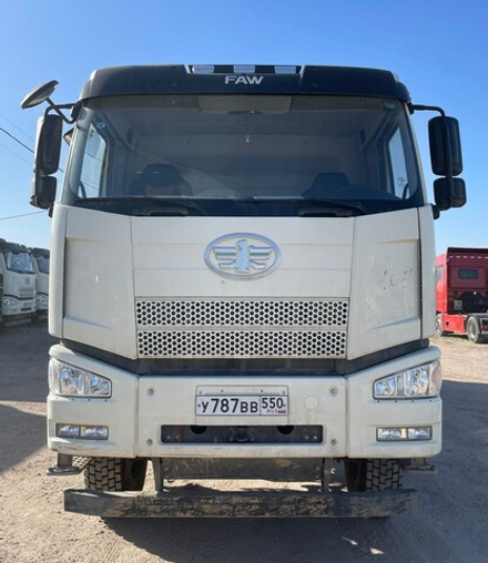 FAW J6 6x4 Бортовой с КМУ 78F302 (Дизельный, 11,1 л, 390 л.с., МТ)