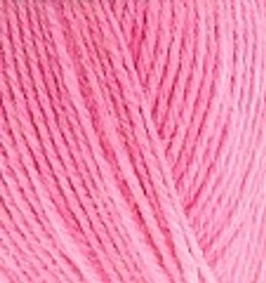 ALIZE "SUPERWASH ARTISAN", 75% SW Шерсть - 25% Полиамид, 100 гр, 420 м, Розовый
