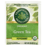 Traditional Medicinals, органический зеленый чай, перечная мята, 16 чайных пакетиков, 24 г (0,85 унции)