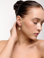 Серьги "Coin" Bicolor