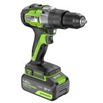 Дрель-шуруповерт ударная акк. Greenworks GD24DD60, 24V, б/щет, 30/60Нм,1х4Ач,ЗУ,кор (3704107CUB)