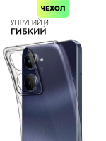 Чехол BROSCORP для realme 10 (арт. RM-10-TPU-01-TRANSPARENT)