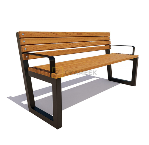 Садово-парковая скамейка «Ставрополь» (1,5 м ангарская сосна)