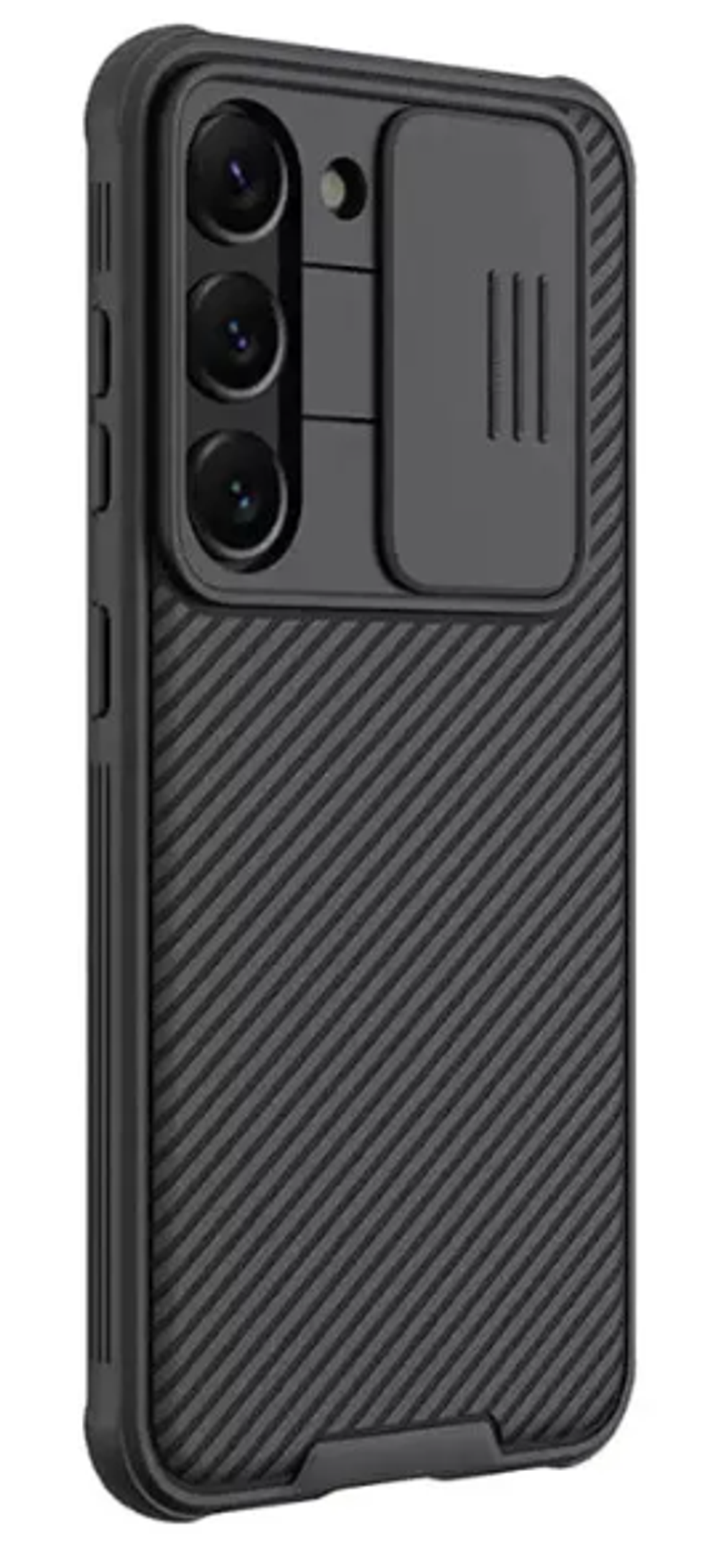 Чехол-накладка Nillkin CamShield Pro для Samsung Galaxy S24+ пластиковый (черный)