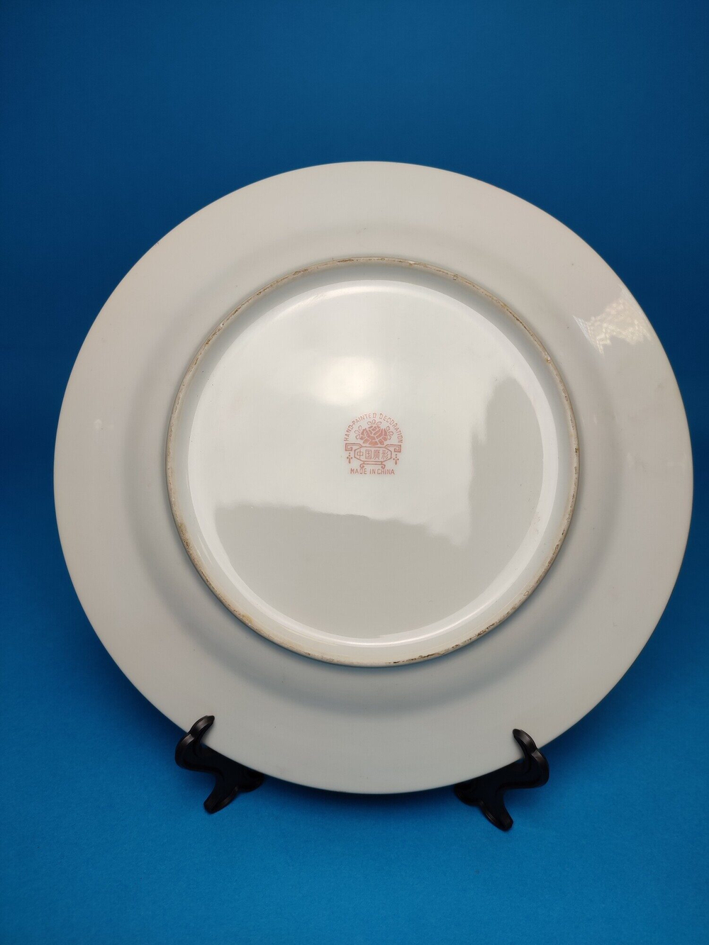 Пара декоративных тарелок в китайском стиле