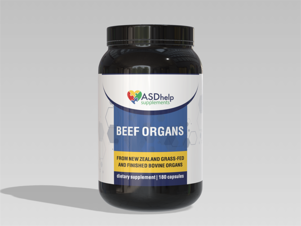 ASDHelp - Beef Organs (Liver, Heart, Kidney, Pancreas, Spleen)