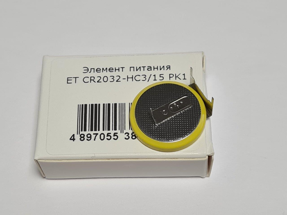 Элемент питания ET CR2032-HC3/15 PK1