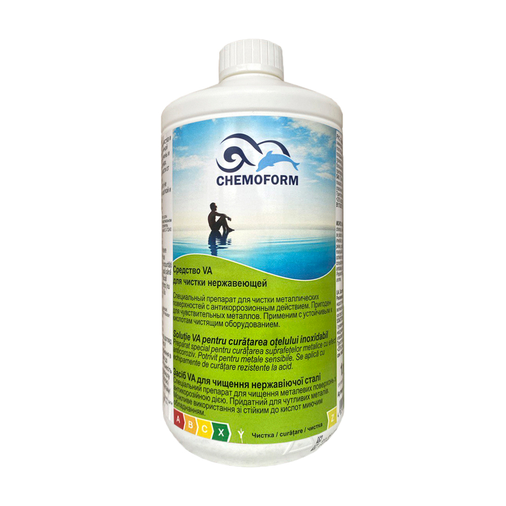 Средство Chemoform VA для чистки нержавеющей стали, 1 л