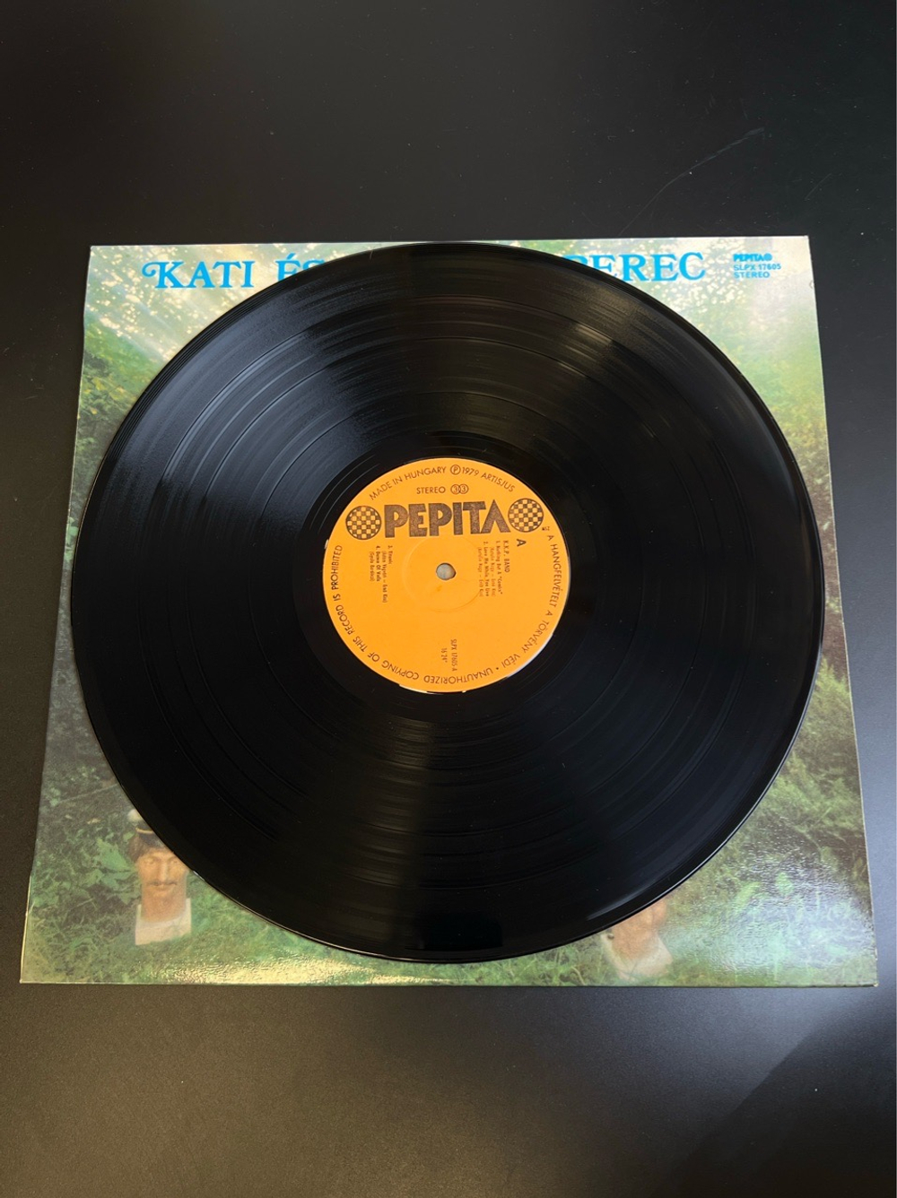 LP Kati es a Kerek Perec. Виниловая пластинка 12 дюймов. Венгрия 1979 год.