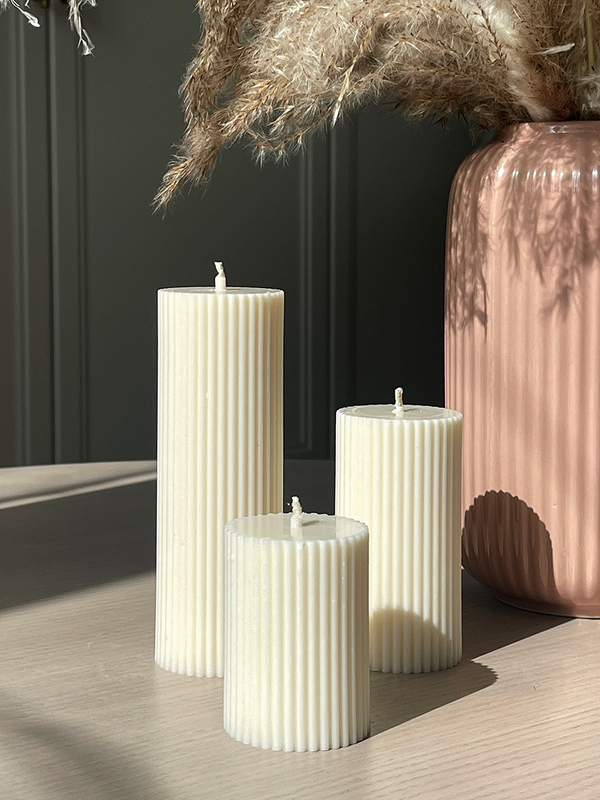 Соевая интерьерная свеча Cylinder