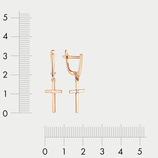 Серьги золотые