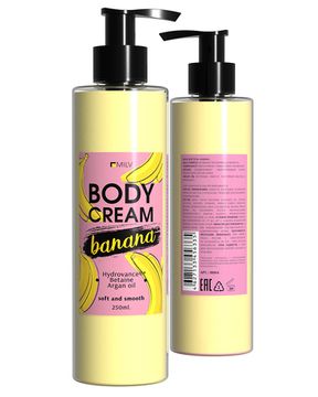 Крем для тела "Банан" 250 мл.