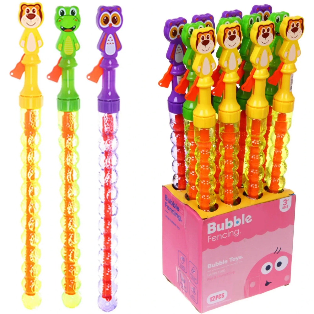 Мыльные пузыри «Зверушки» 49 см, 200 мл, большие пузыри, микс