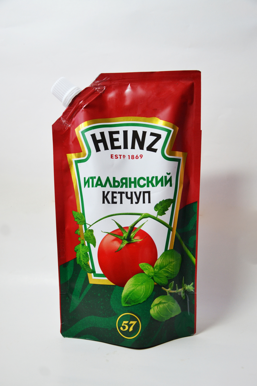 Кетчуп Heinz Итальянский первая категория, 320г