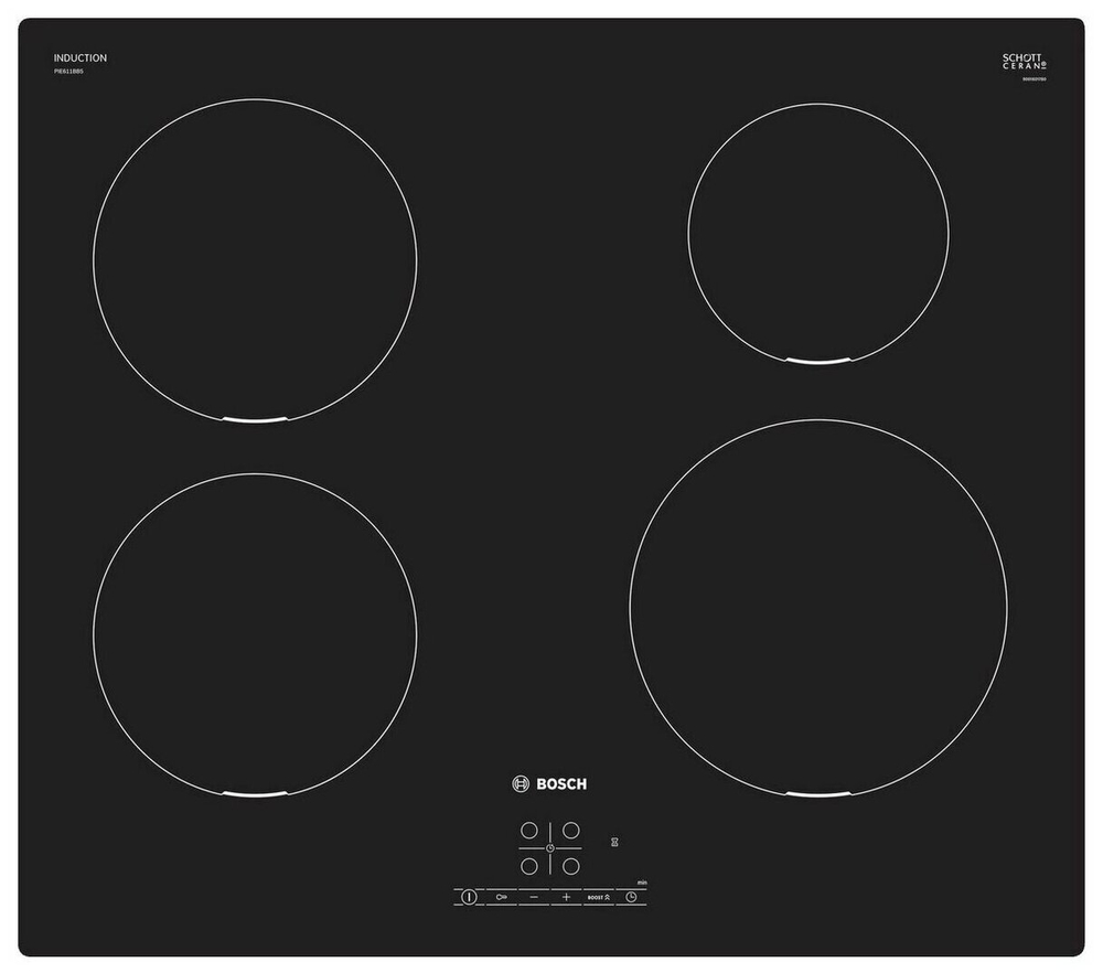 Встраиваемая индукционная варочная панель Bosch PIE611BB5E