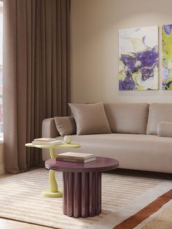 Столик приставной Fluid, 56х49 см, лайм