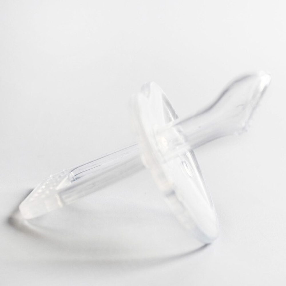 4853025 Пустышка цельносиликоновая, от 6 мес., ортодонтическая, мягкая