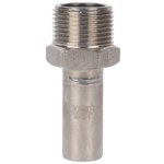 ROMMER Вставка с НР 18x3/4" из нержавеющей стали прессовой