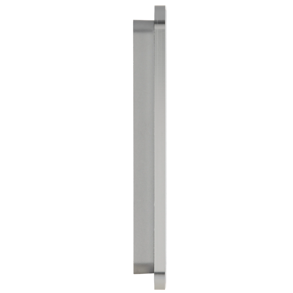 BRITE Рамка 1-местная РУ-1-1-Бр металл алюминий RE AL IEK