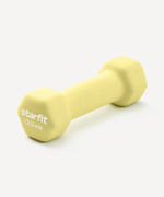 Гантель неопреновая DB-201 0,5 кг, желтый пастельный