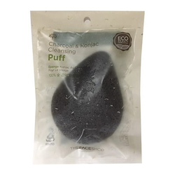 The Face Shop Daily Beauty Tools Charcoal And Konjac Cleansing Puff спонж конняку для очищения кожи