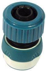 RACO COMFORT-PLUS 3/4″, соединитель быстросъёмный для шланга, из ABS-пластика с TPR