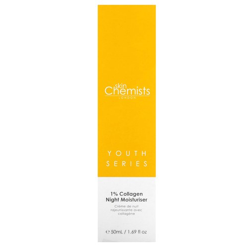 skinChemists, Youth Series, ночное увлажняющее средство с 1% коллагеном, 50 мл (1,69 жидк. унц.)