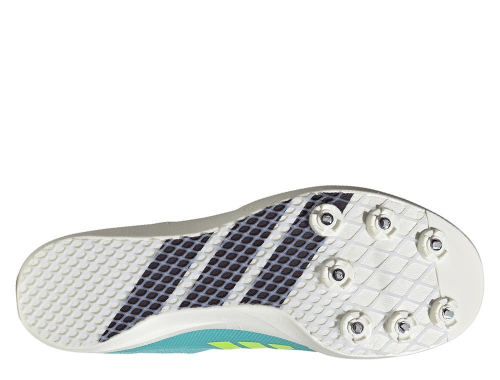 Шиповки беговые adidas Adizero Long Jump U Голубо-Белые