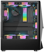 Корпус 1STPLAYER DK-3-BK DK-3-BK-1F5M-2F5S черный
