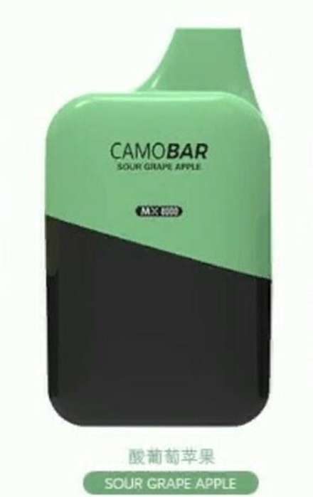 CAMOBAR MX8000 Кислый виноград и яблоко 8000 затяжек 20мг (2%)