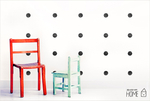 Интерьерная наклейка Watercolor Polka Dots — бирюзовый