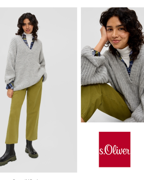 Свитер из альпаки женский s.Oliver