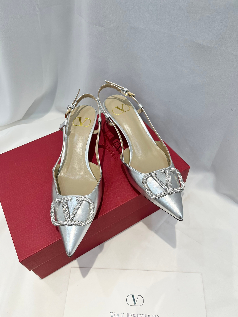 Valentino Vlogo Slingback Pump