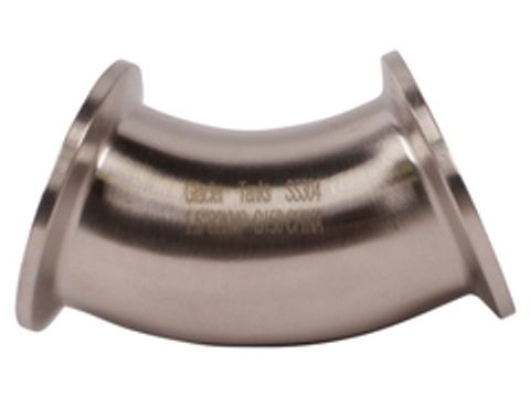 Отвод 45 CLAMP 1,5 дюйма