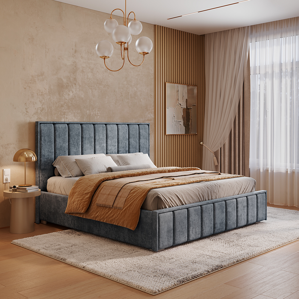 Кровать 1,8 м Мирабель КР-18 сталь