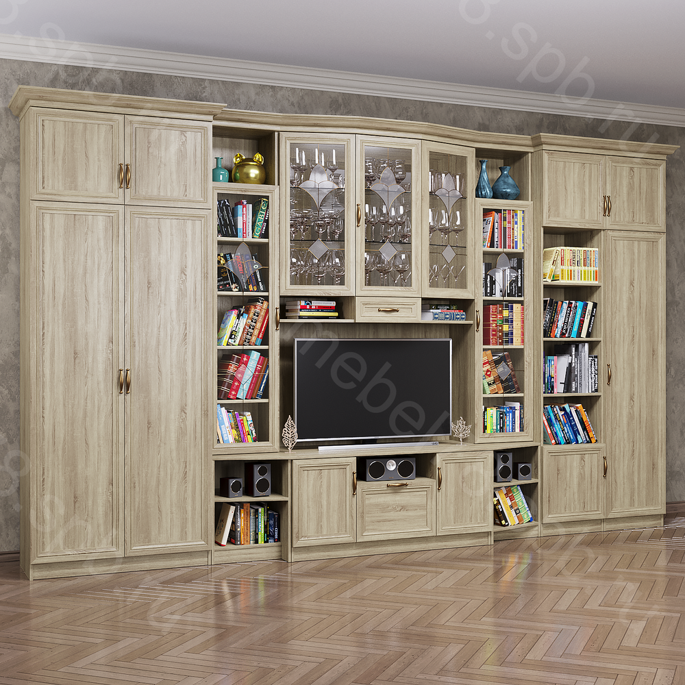 стенка 7/1 с витражом