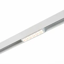 ST361.536.06 Магнитный трековый светильник белый LED 1*6W 3000K 532Lm Ra>80 36° IP20 L115xW22xH44 48 СКАЙЛАЙН 48V