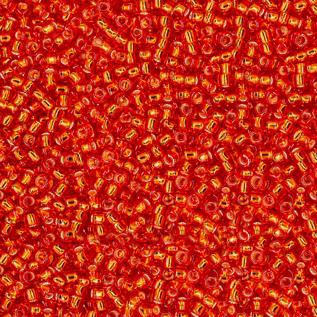 Японский бисер TOHO Round 15/0 (№25), с внутренним серебрением, прозрачный