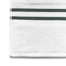 Теннисное полотенце Wimbledon Baseline Towel Set - white/green